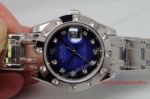 Rolex Masterpiece Datejust Watch Stainless Steel Blue Diamond